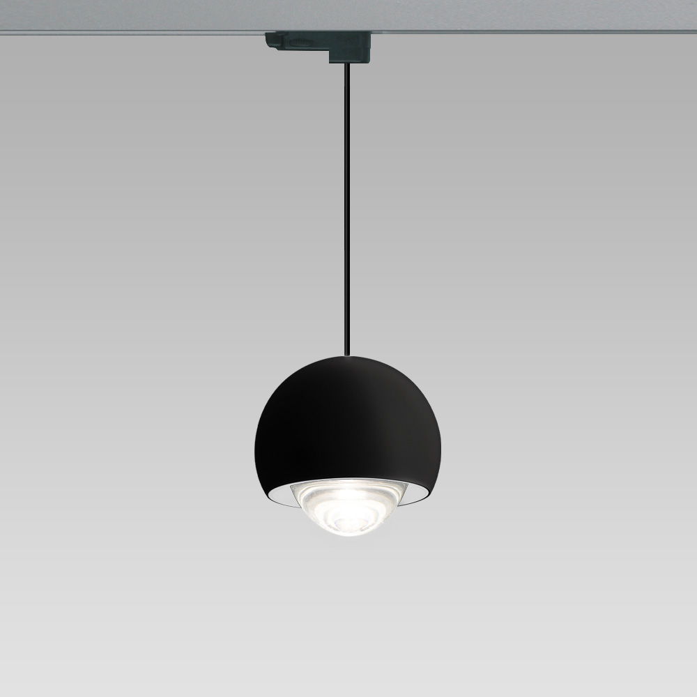 Track 48V - DALI Elegantly designed pendant luminaire for interior lighting, also available in track-mounted version