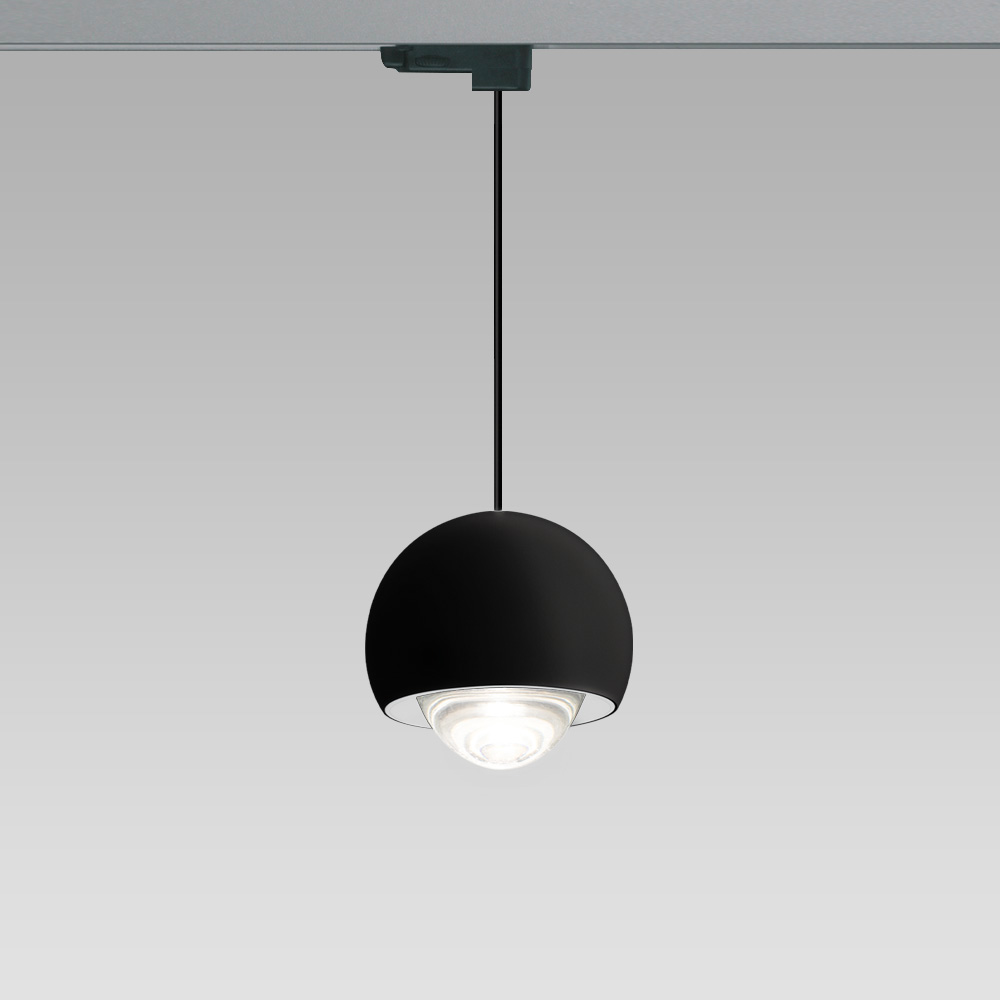 Rails 48V - DALI Elegantly designed pendant luminaire for interior lighting, also available in track-mounted version