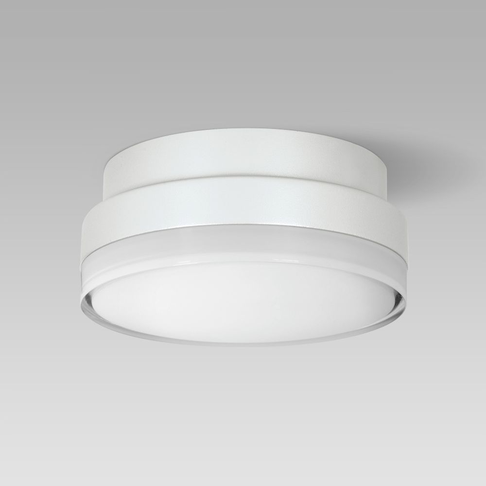 Wall mounted/recessed wall luminaires Compact-size and resistant ceiling or wall-mounted luminaire for indoor and outdoor lighting