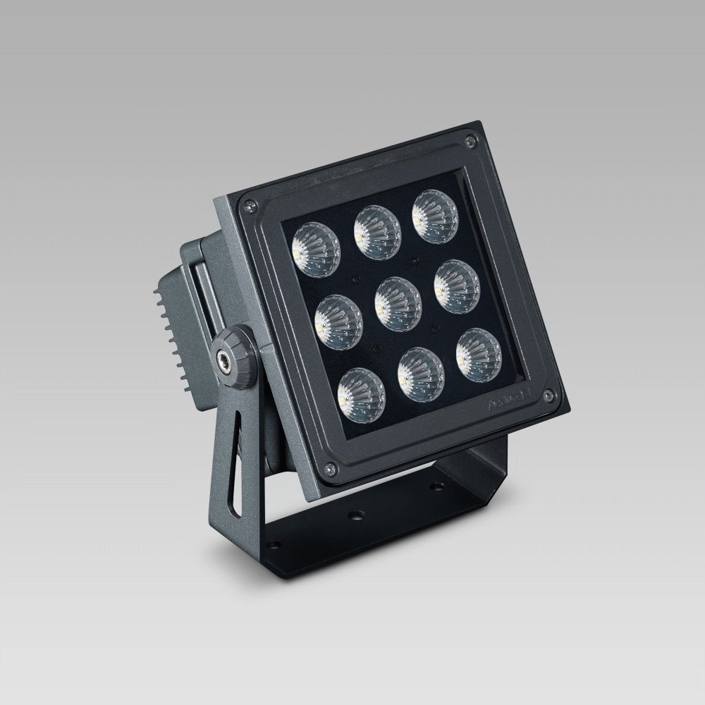 Outdoor floodlights  Floodlight for outdoor and indoor lighting of large areas, featuring excellent lighting performance