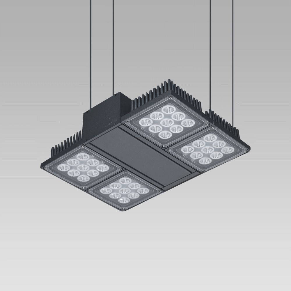 High-bay luminaires Foodlight for the illuminattion of large areas, featuring high lighting performance-NADIR