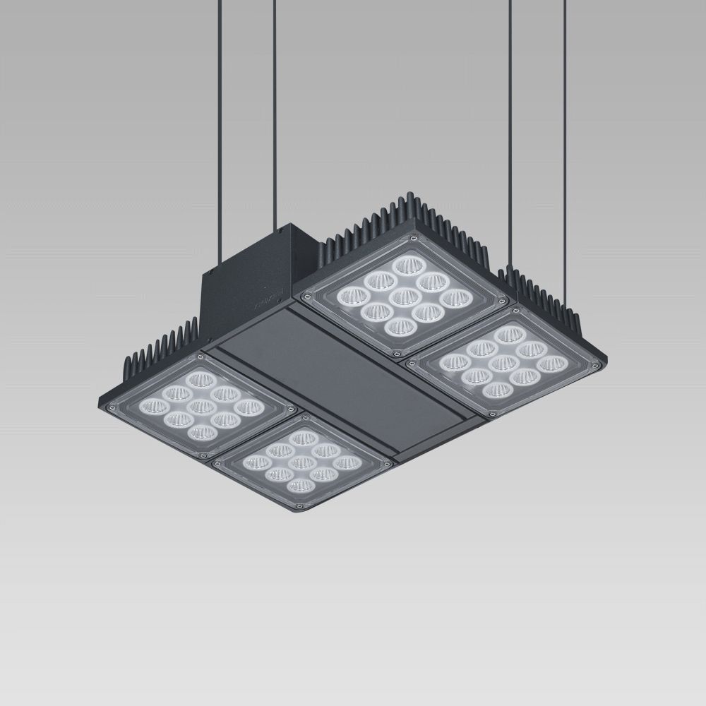 High-bay luminaires  Foodlight for the illuminattion of large areas, featuring high lighting performance-NADIR