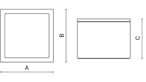 PIXOL150 - dimensioni